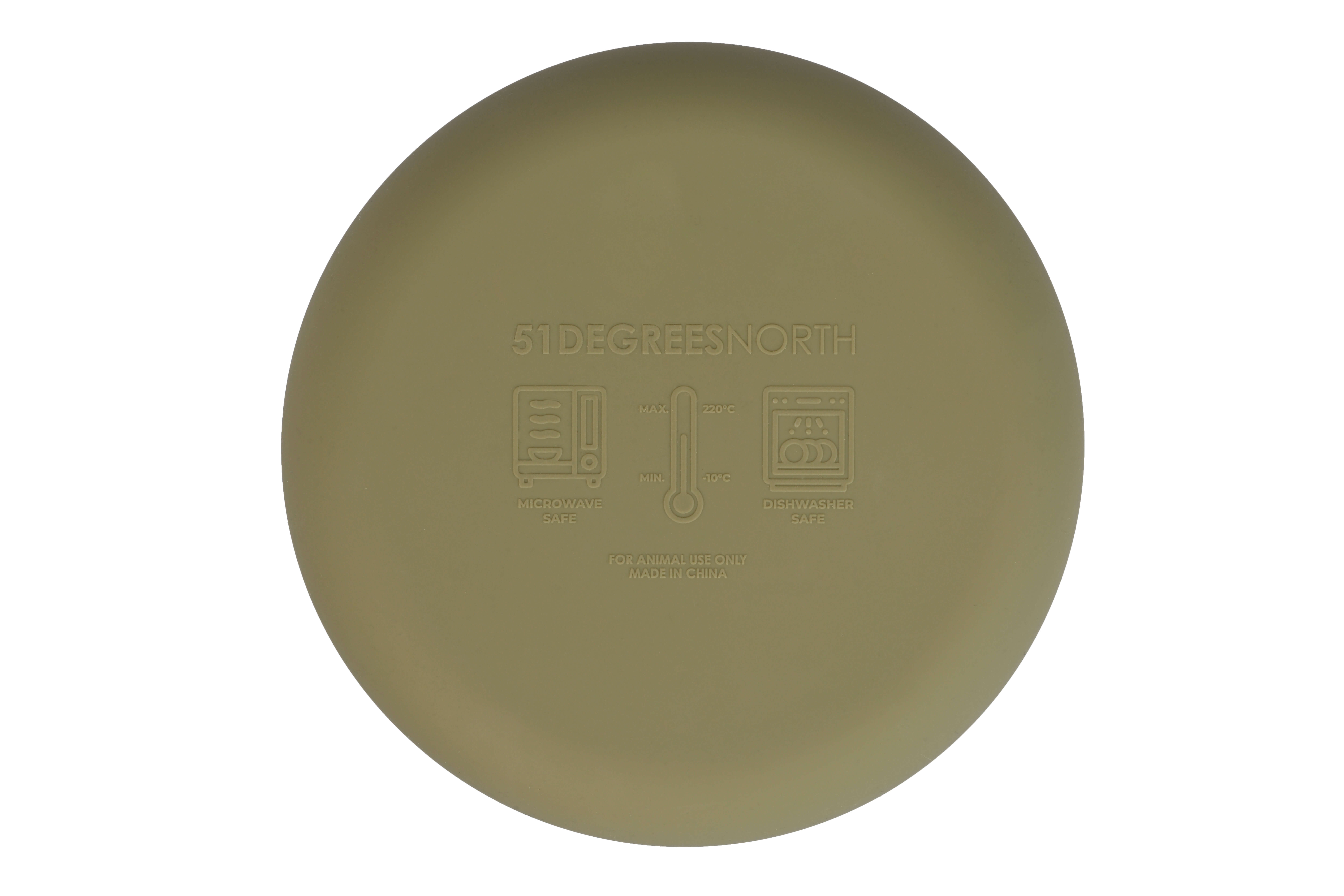 Classic Bowl - 1400ml für Hunde - Farbe: Khaki